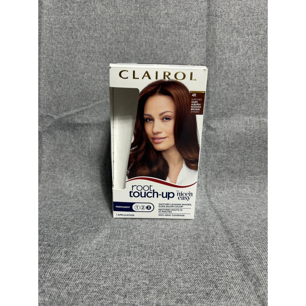 Clairol Root Touch-Up‎ Nice'n Easy Hair Color Women 4R Dark Auburn Reddish Brown - Picture 7 of 7